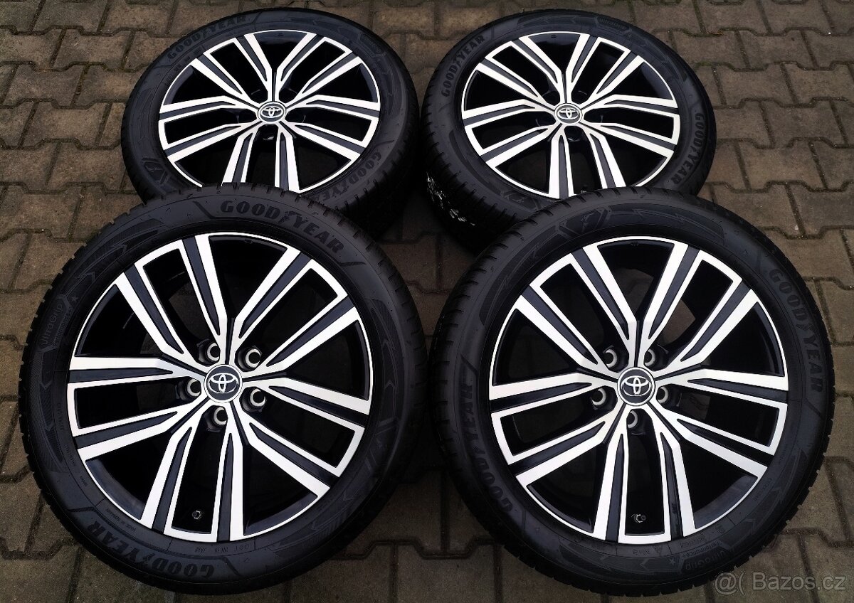 Alu kola originál Toyota Corolla Cross 5x114,3 R18 NOVÁ SADA - 5