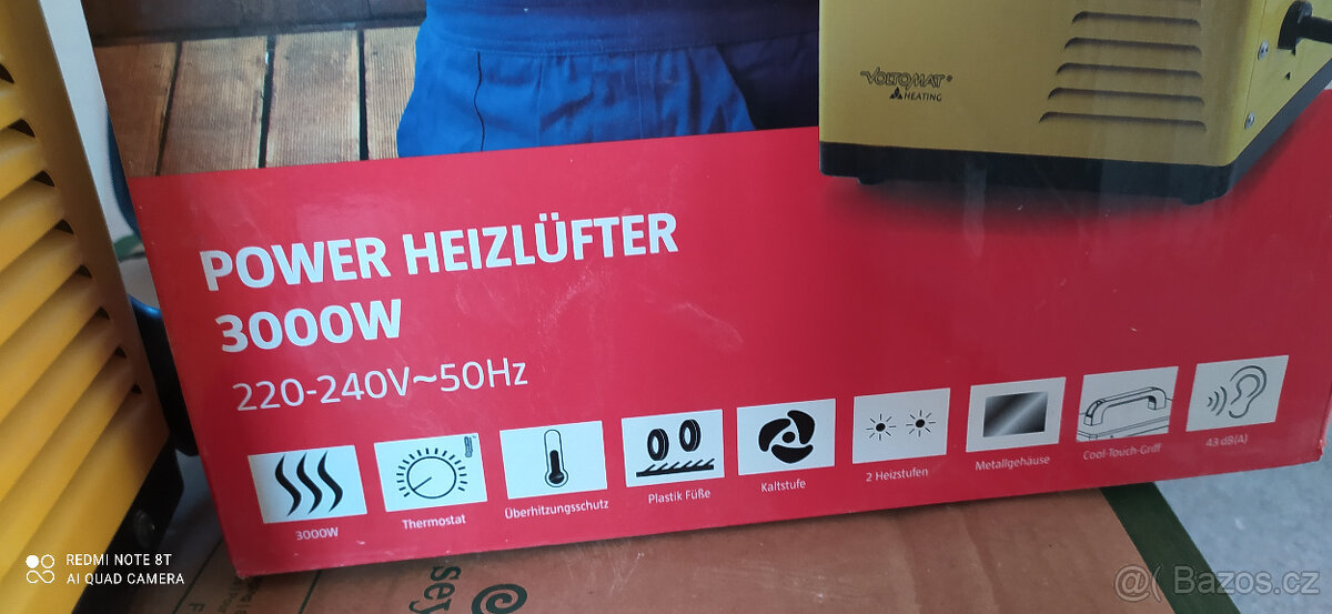 Elektrický přenosný teplomet - 5