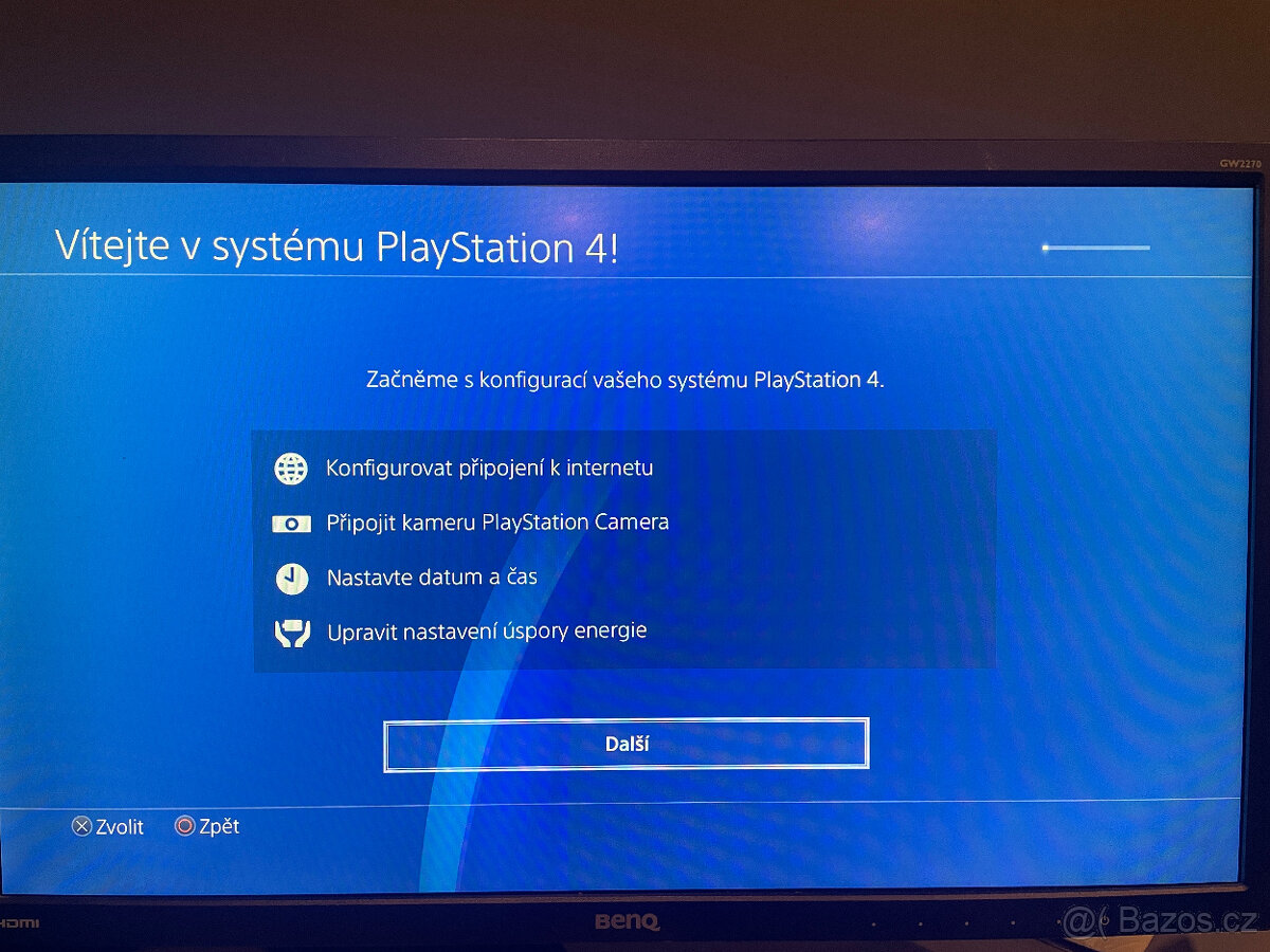 PS4 500GB + 2 ovladače + 4 hry - 5