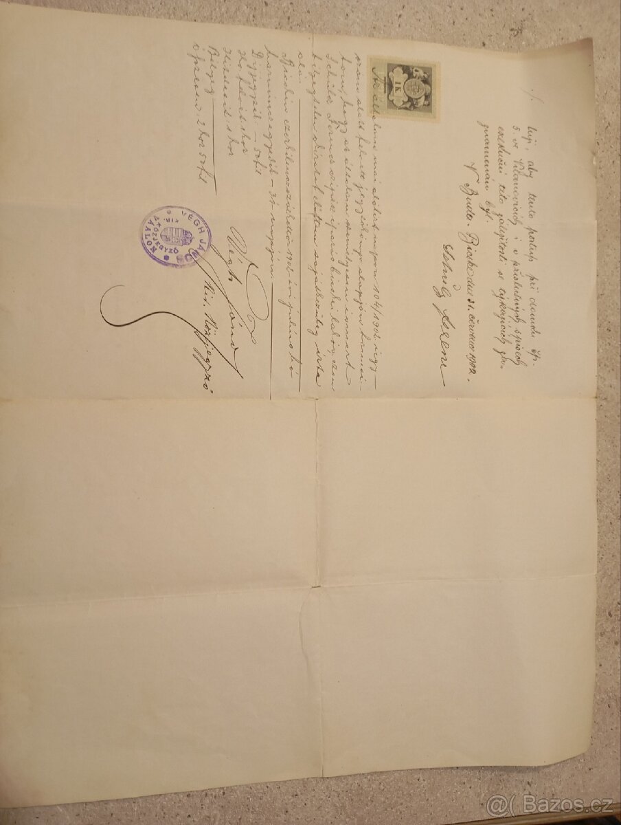 Staré smlouvy R. U - 5