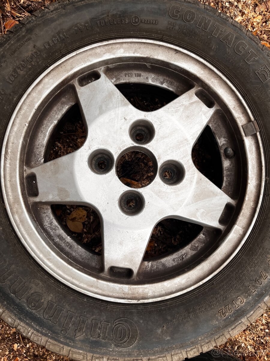 Alu Disky s pneu 165 70 r13 - 5