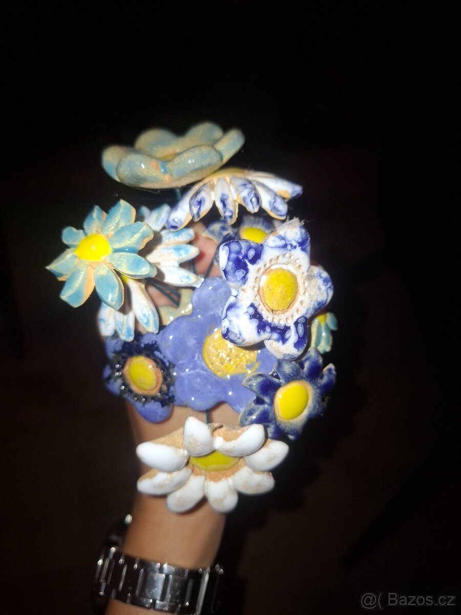 Keramické kytičky - 5