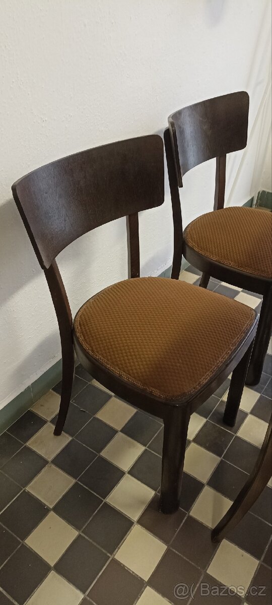 Židle Halabala - velmi pěkný stav - 5