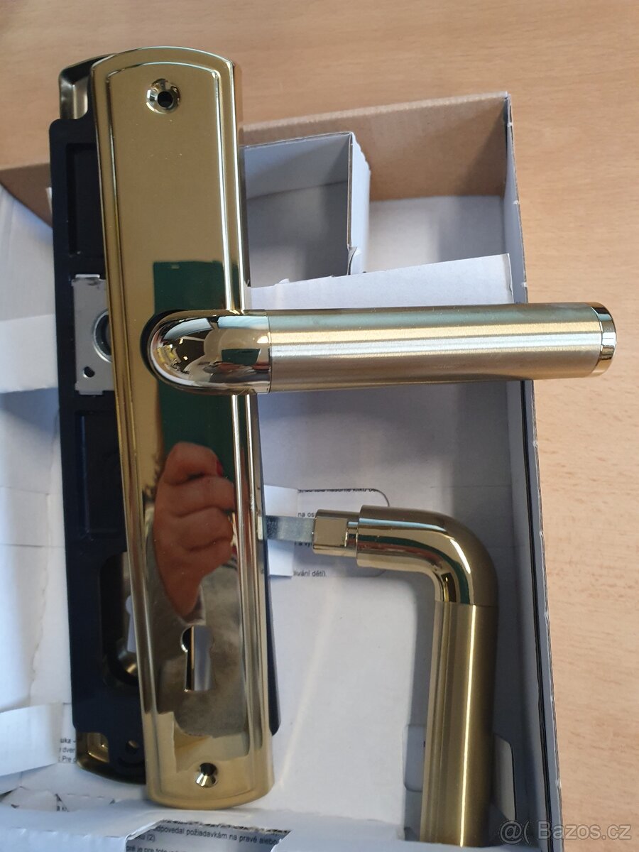 Dveřní kování PREMIO Rostex zlaté klíč - 5