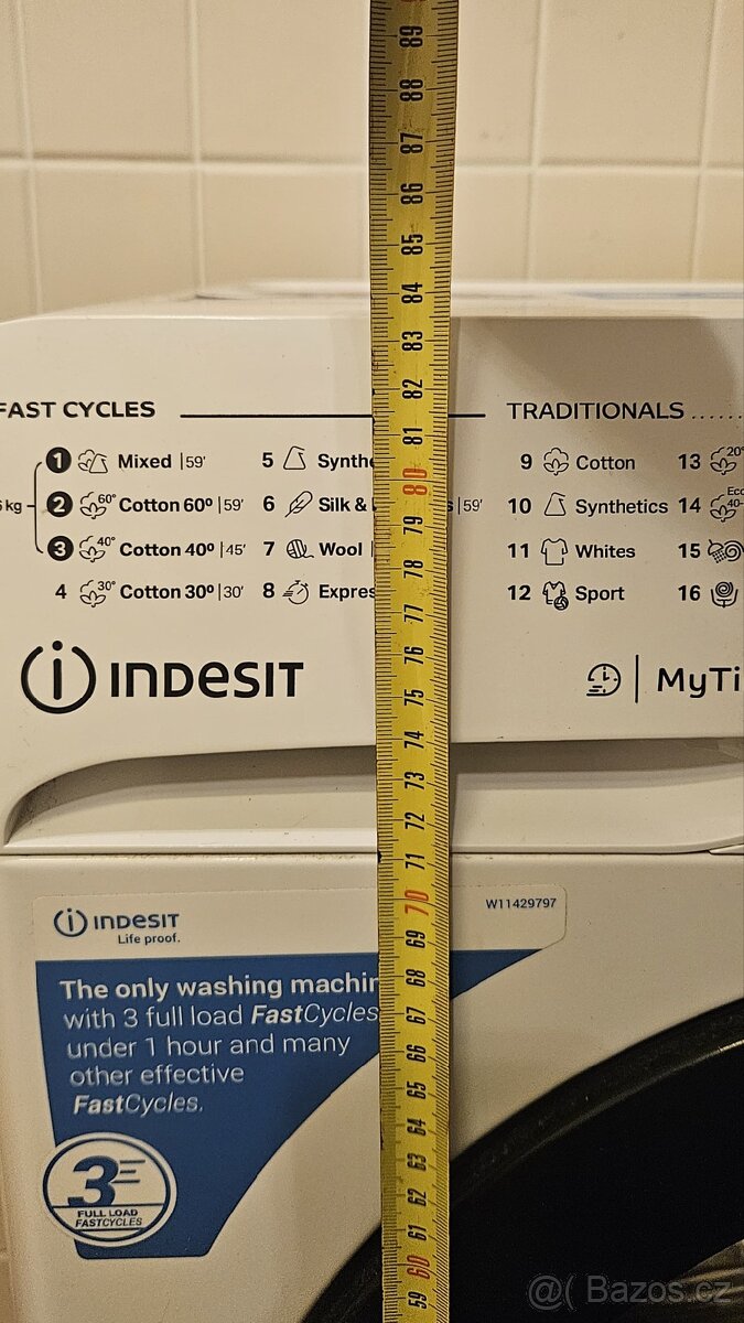 Indesit MTWSA 61252 Top stav - 5