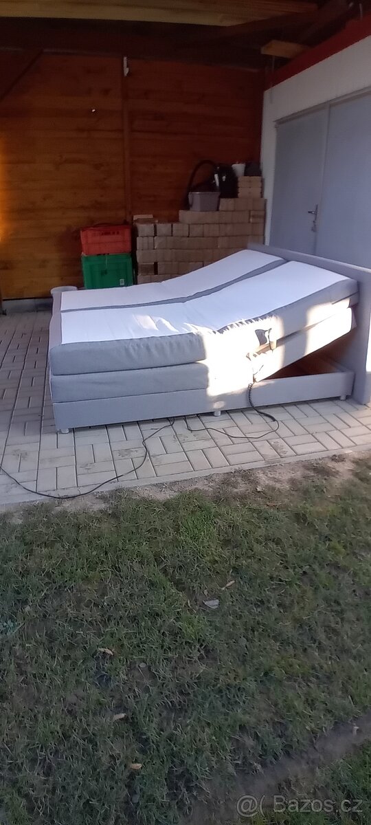 Manželská polohovací postel(elektrická) - 5
