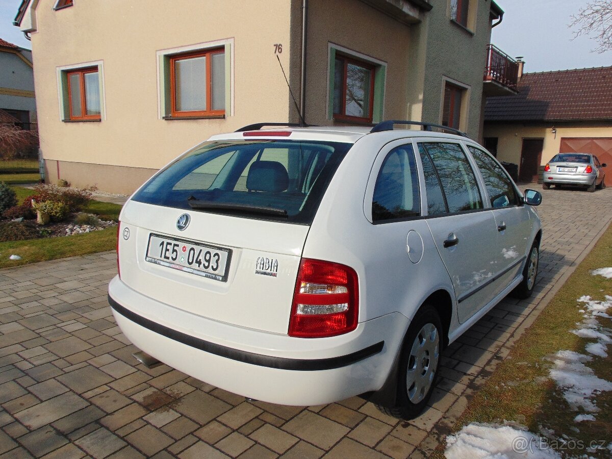 ŠKODA FABIA COMBI1.2 47KW,PŮVOD ČR,SERVISKA - 5