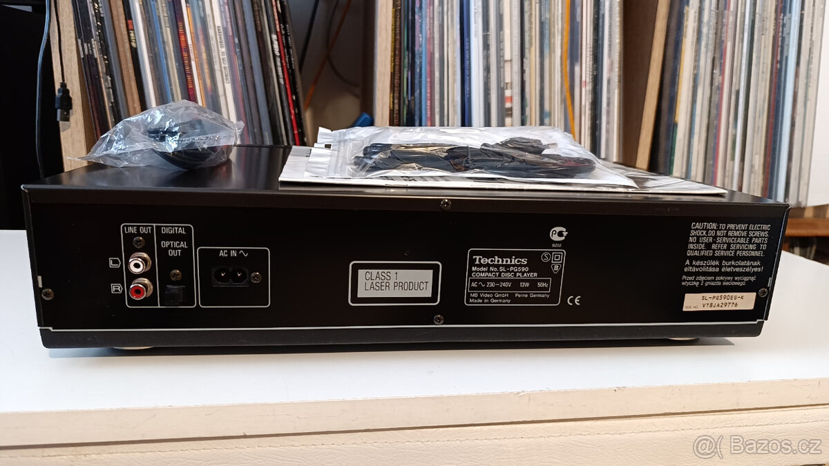 TECHNICS SL-PG590 + DO / Stereo CD Player - 5