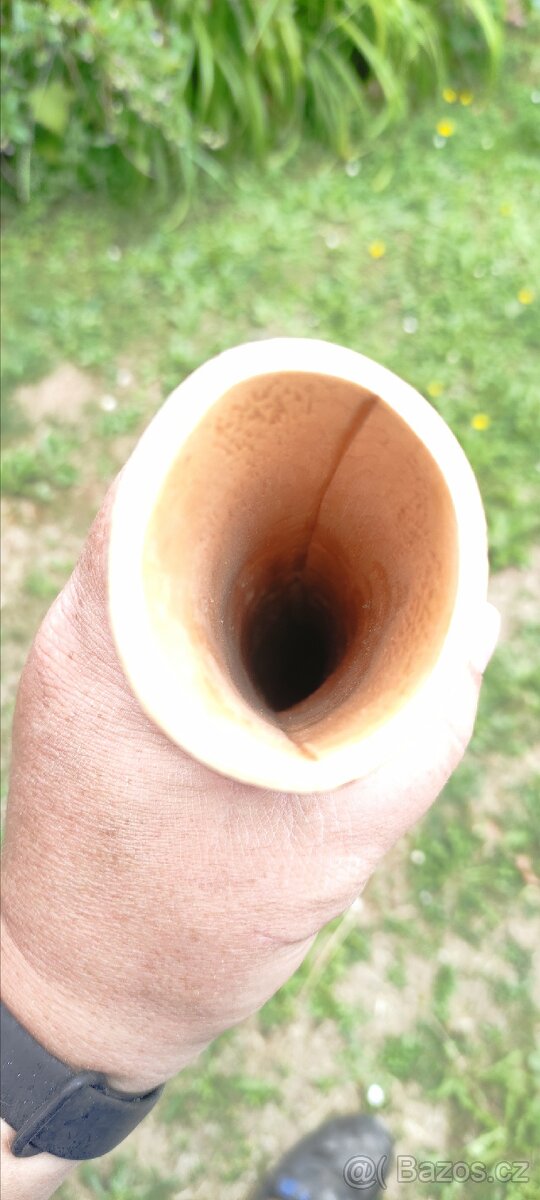 Dřevěné Didgeridoo 150 cm s voskovým nátrubkem - 5