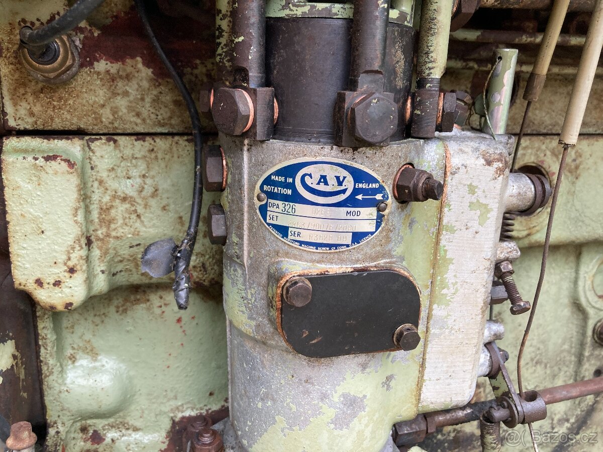 Motor Perkins 6.354 – funkční, startuje, z Claas Matador Gig - 5