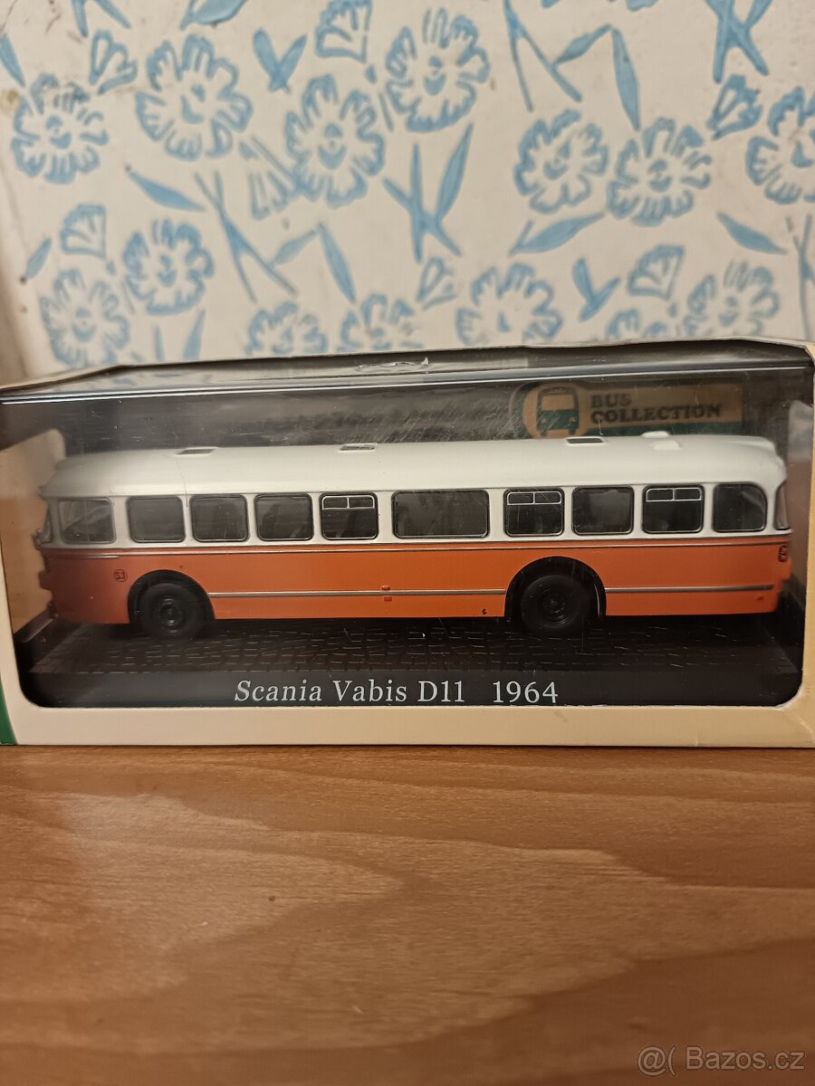 Model autobusu Scania Vabis D11 1964 - 5