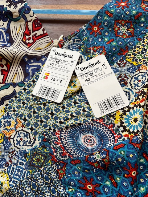 Nové letní šaty zn.Desiqual vel.40 - 5