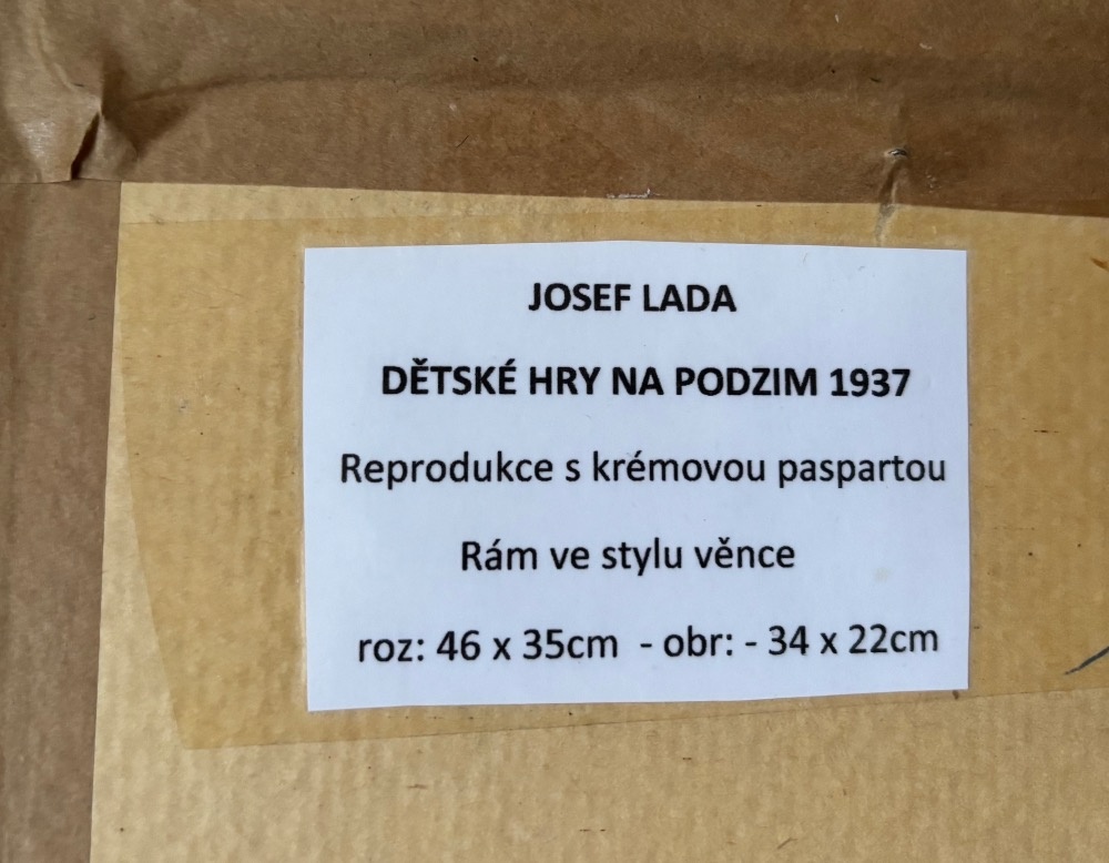 Josef Lada - Podzimní Dětské Hry 1937 - 5