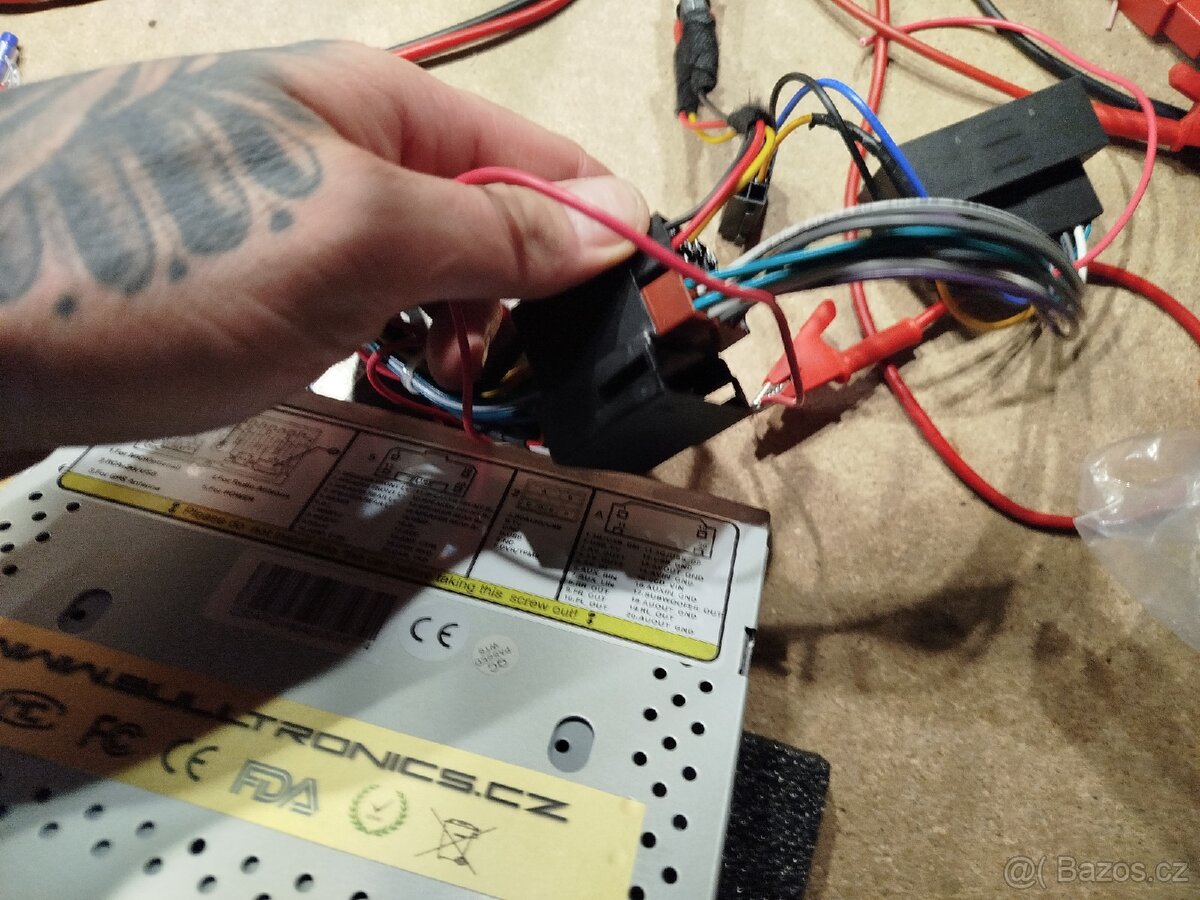 Autorádio navigace Fiat Doblo novy model - 5