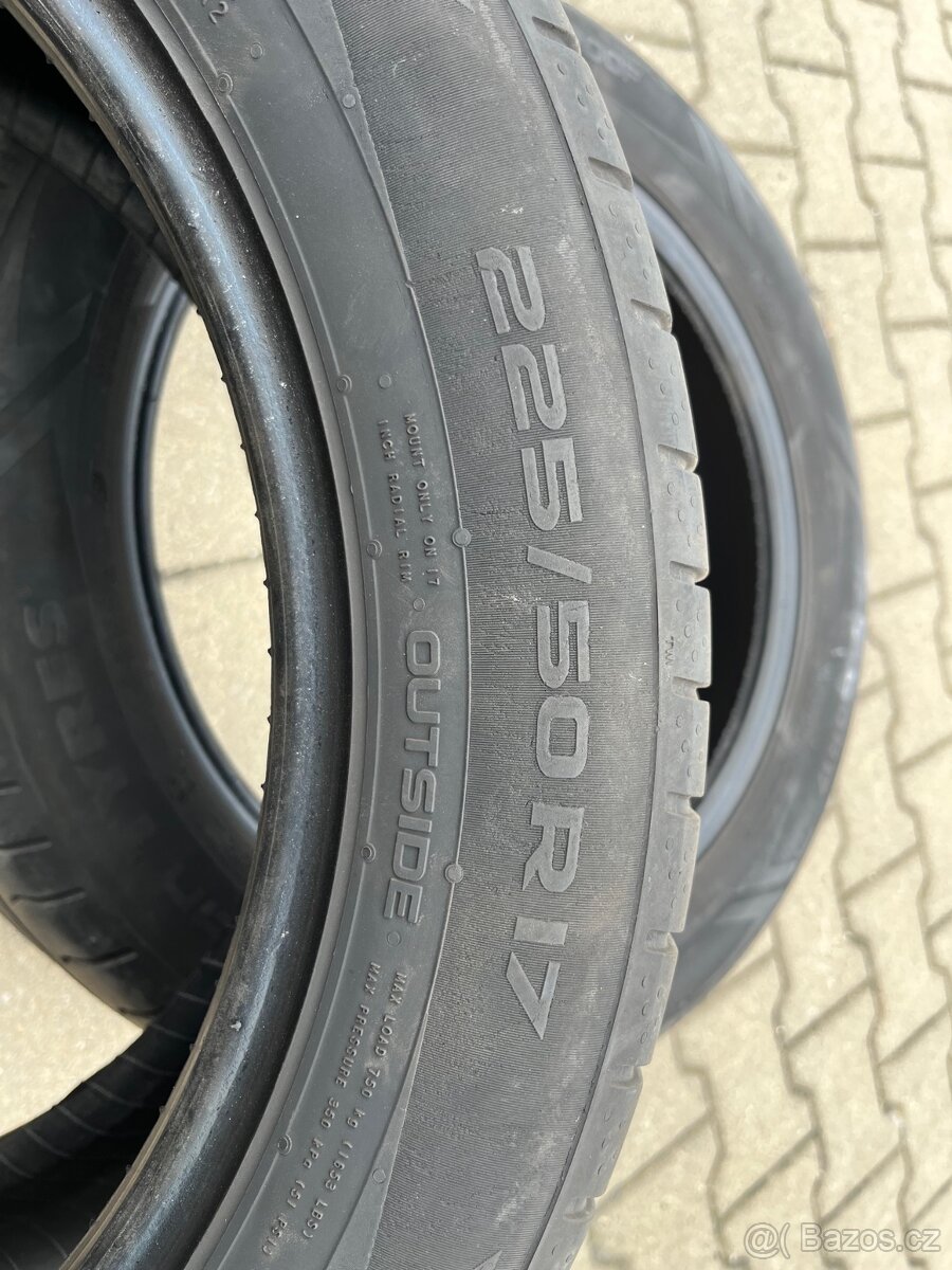 LETNÍ PNEU NOKIAN 225/50 r17 - 5