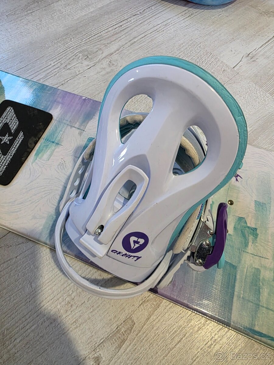 Snowboard 128 zn. Gravity vč. vázání - 5