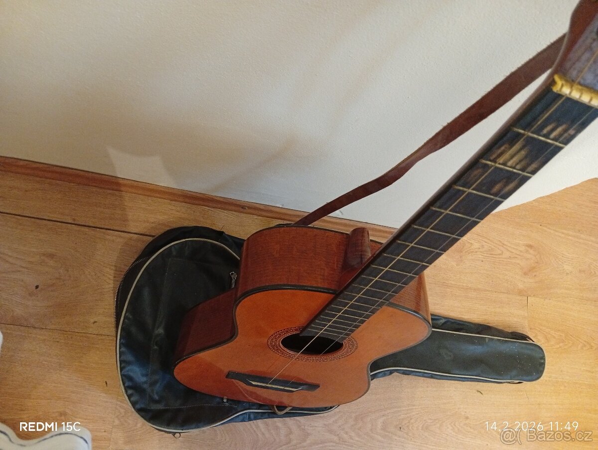 Kytara Španělka+Futrál, zachovalá - 5