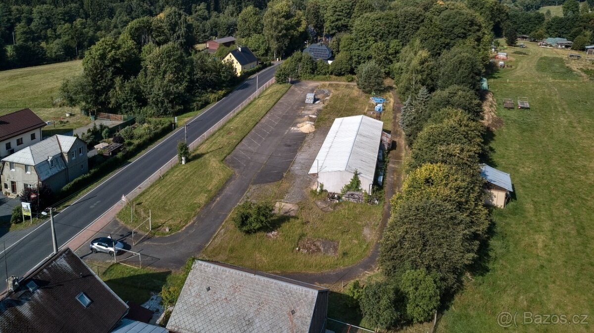 Prodej stavebního pozemku 5 987 m² se stavbou – Broumov - 5