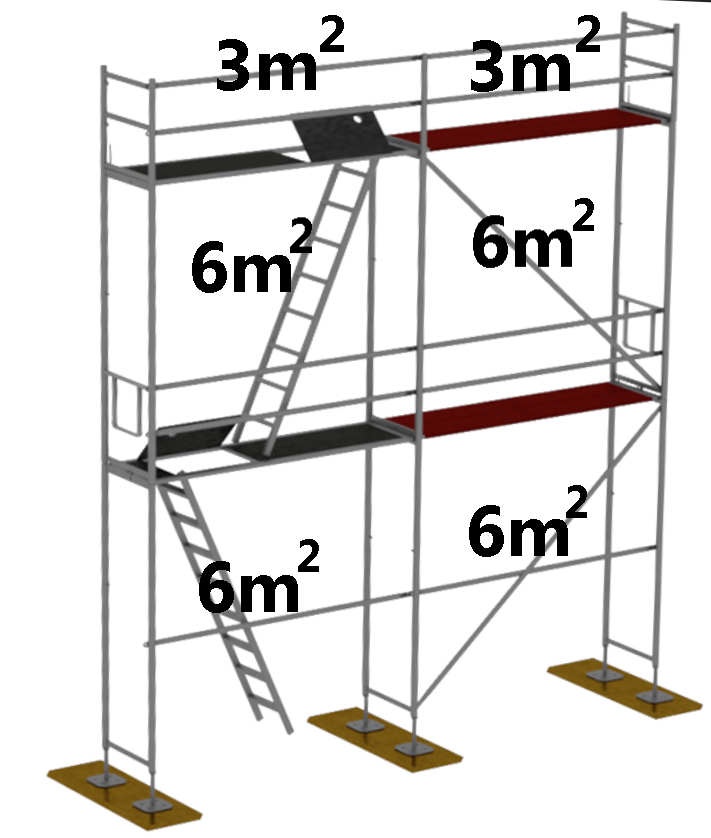 Lešení pronájem - 5