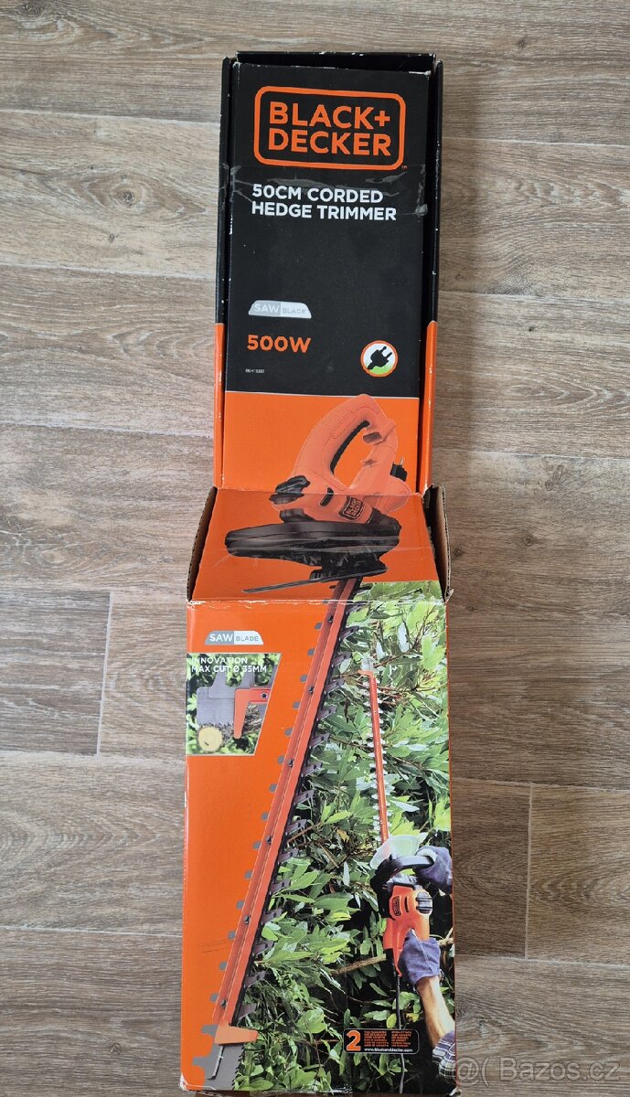 Elektrické nůžky na živý plot Black Decker (V ZÁRUCE) - 5