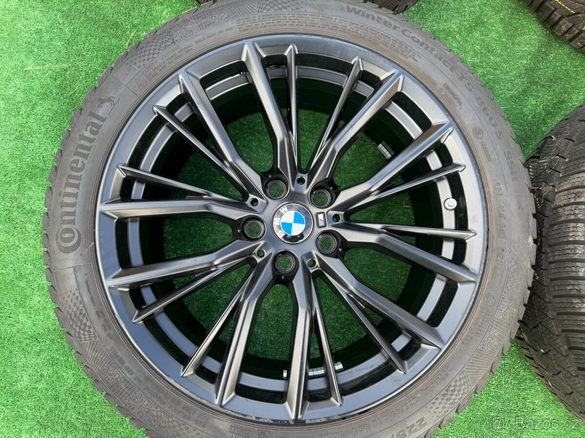 Originál alu kola Bmw 5x112 R18 styling 796M zimní - 5