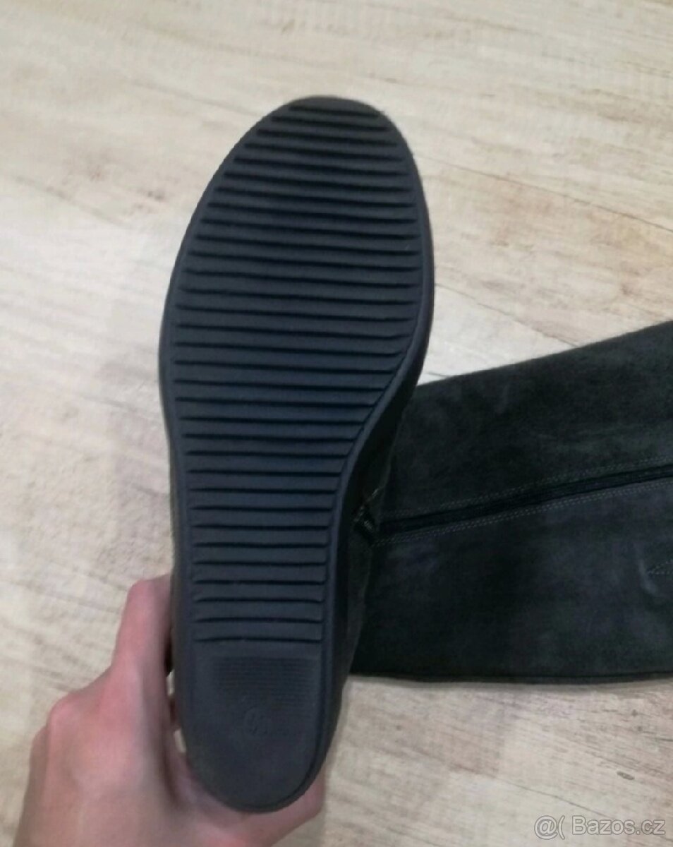 Kožené kozačky zn. Venezia - 5