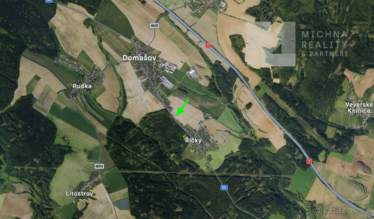 Prodej, Pozemky pro bydlení, 5000 m² - Říčky, ev.č. 140007 - 5