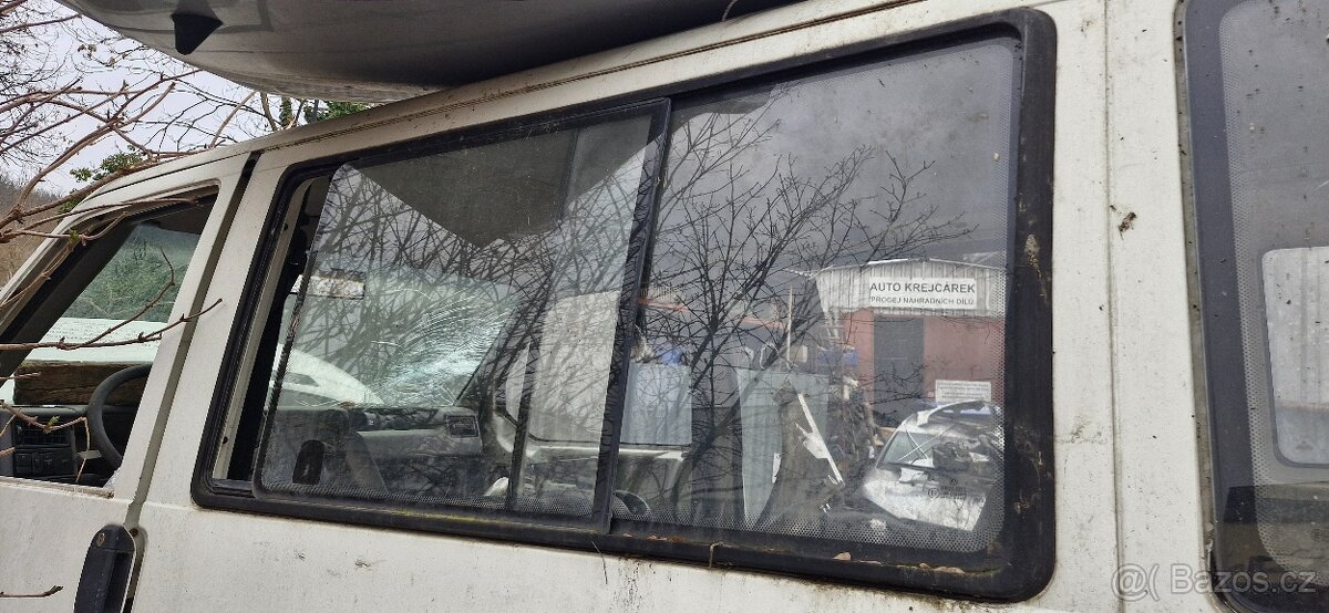 Zadni okno sklo soupaci okno vw transporter t4 - 5