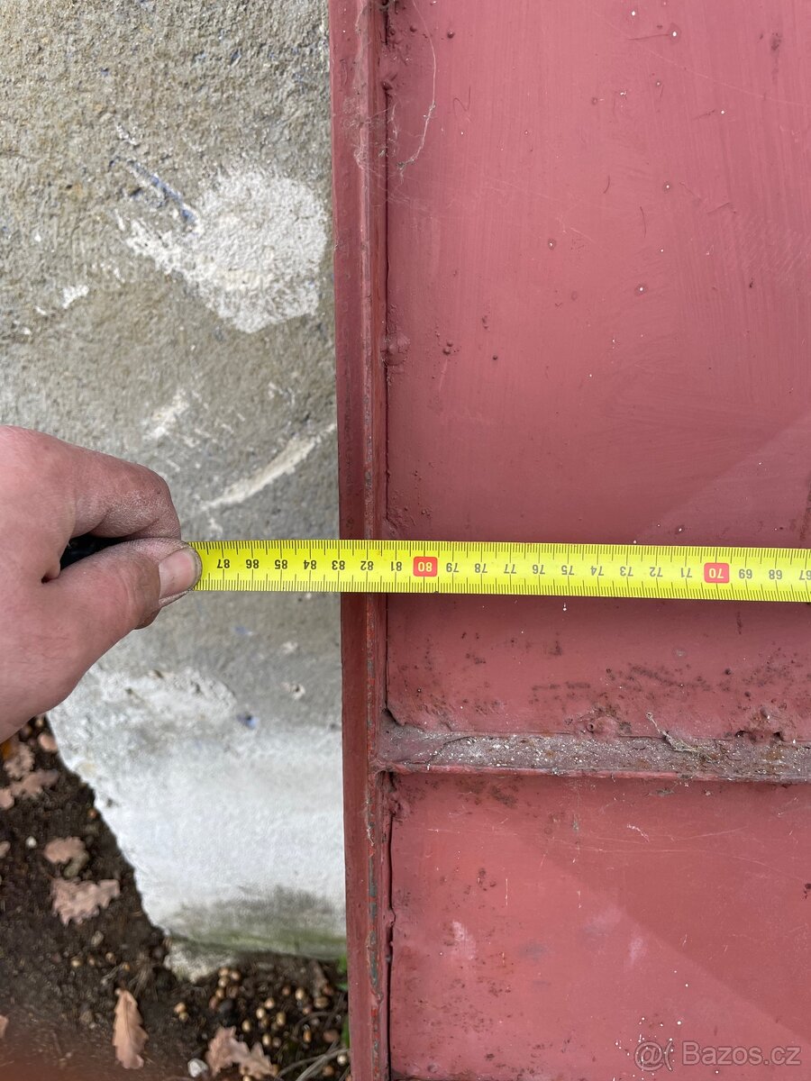 Ocelové dveře - levé - 5