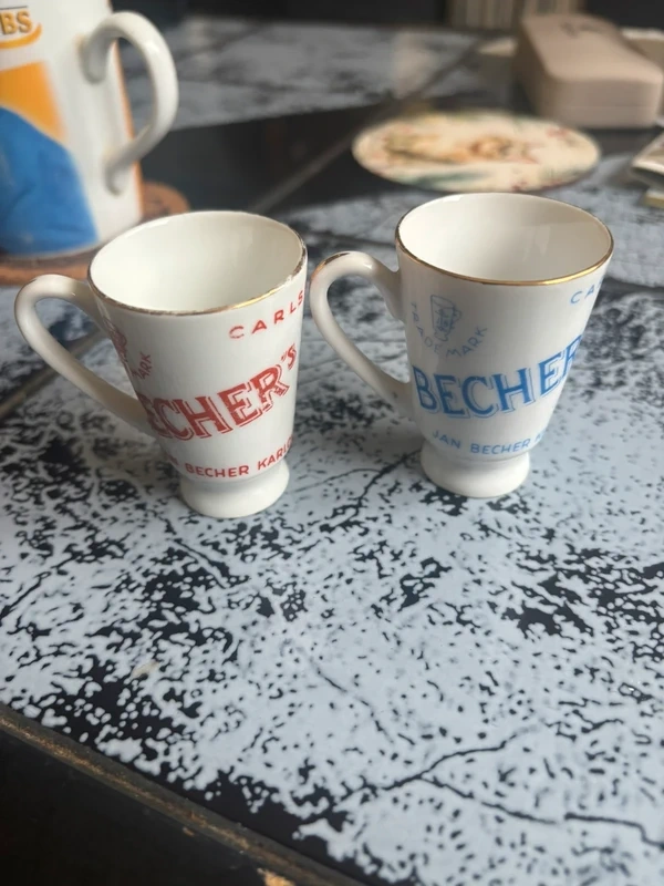 Kalíšek Jan Becher panák 2ks - 5