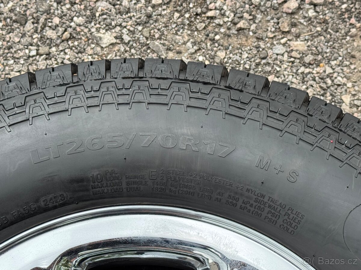 17" 8x165.1 DODGE RAM 2500 3500 s pneumatikami