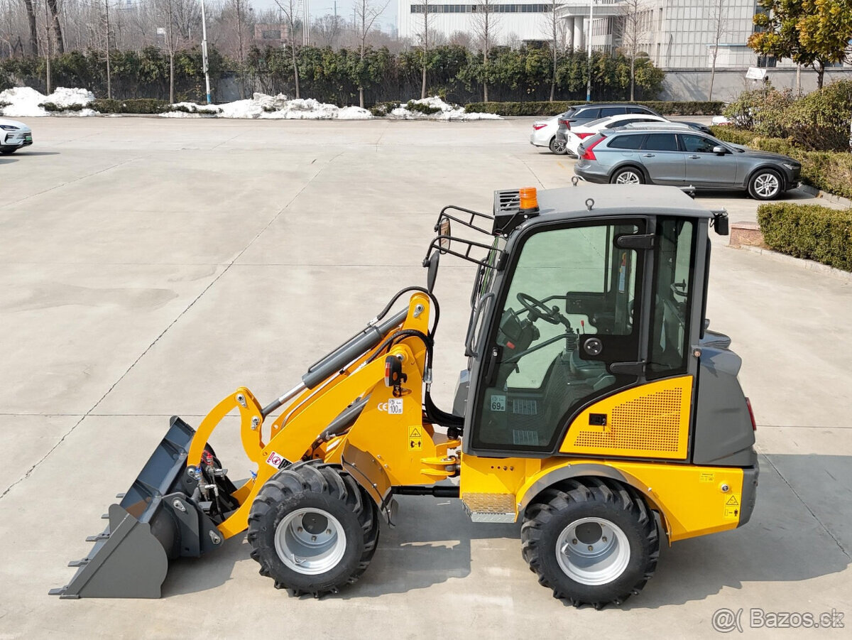 Predám Kolesový mini-nakladač KIMA K1090 4x4 Tal. hydraulika - 5