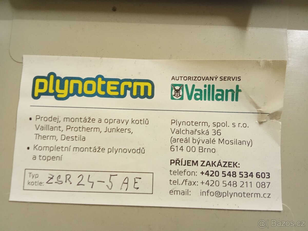 Plynovy kotel Junkers ST 120 - 1E - 5