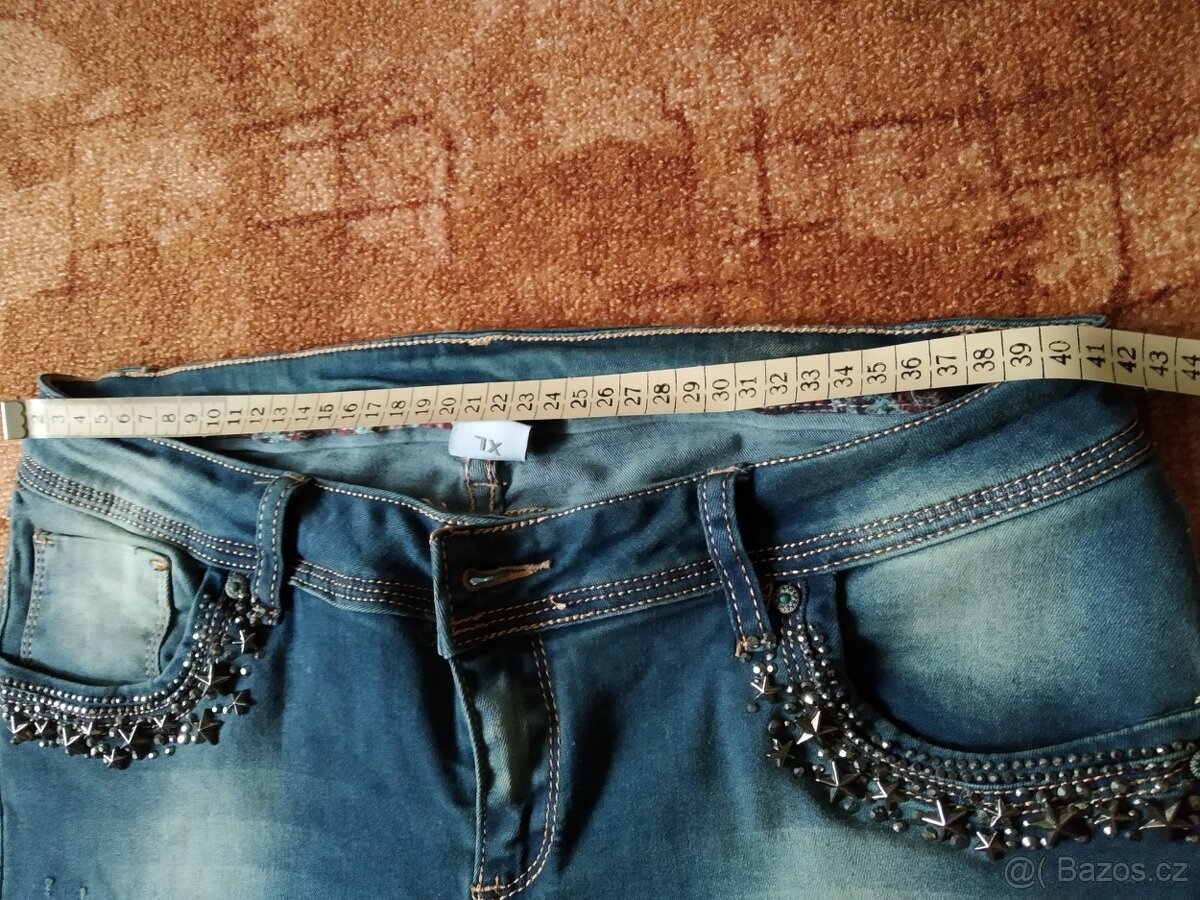 Dámské džíny ve vel. XL - 5