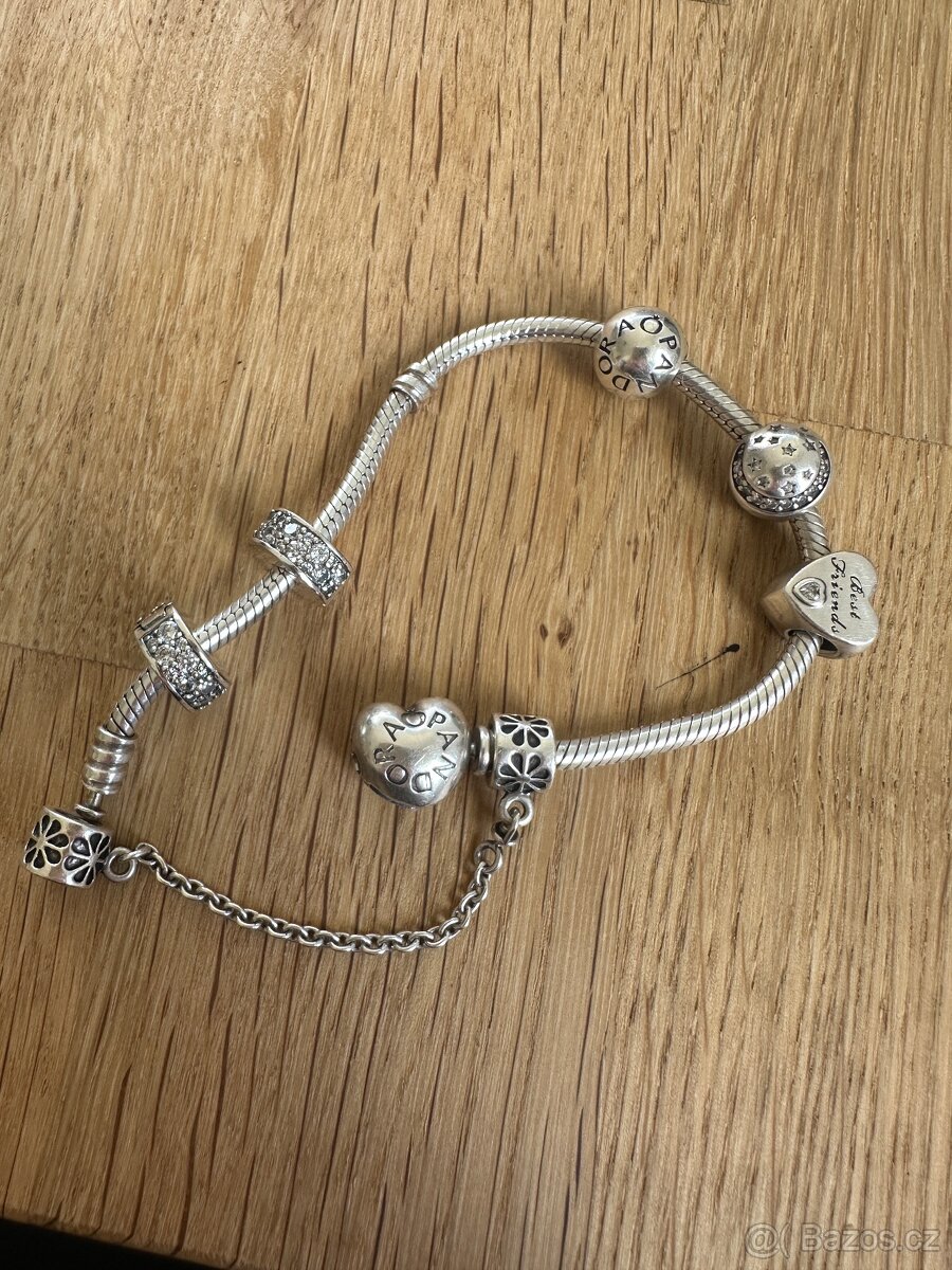 Nacvakávací korálek na Pandora náramek - 5