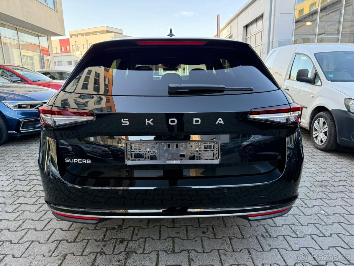 Škoda Superb 4 Combi 2.0TDI 110kW DSG L&K - záruka Autodraft - 5