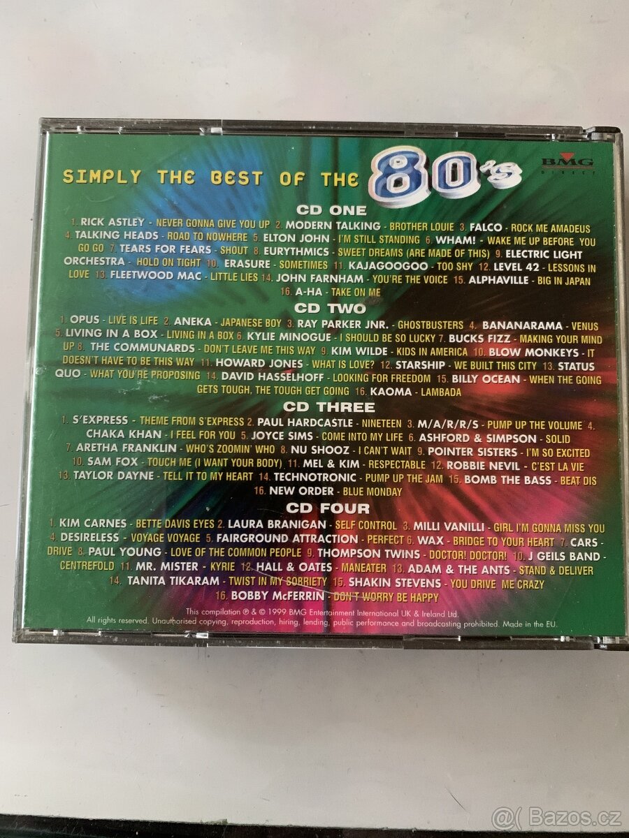CD - Meky Žbirka, 80’s hity, relaxační hudba - 5