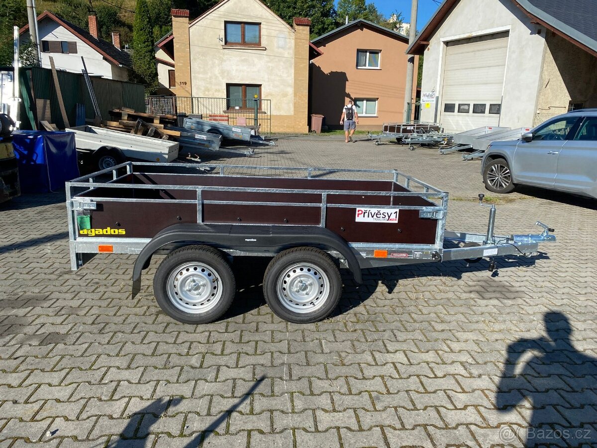 Přívěsný vozík AGADOS AGA KIT EP6 sklopný 750 kg - 5