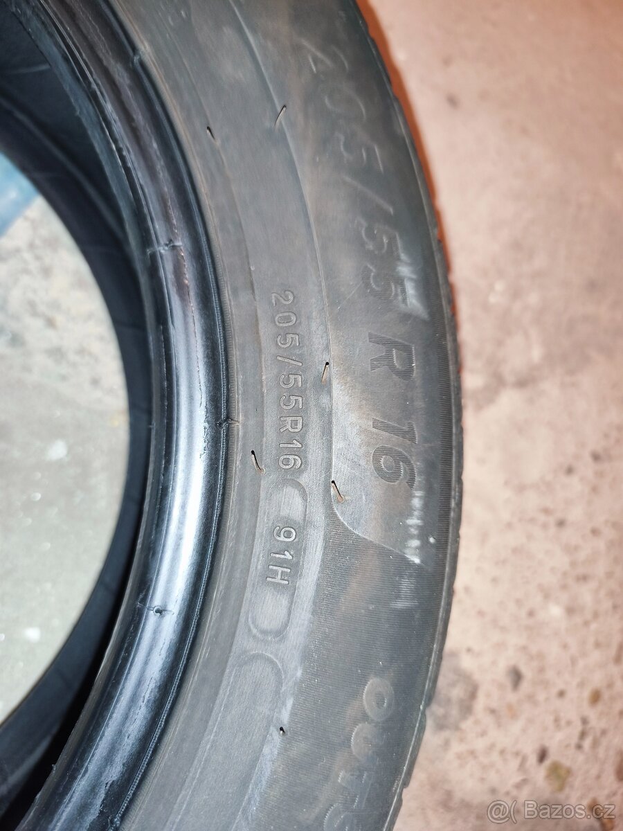 Prodám letní pneumatiky 205/55/R16 - 5