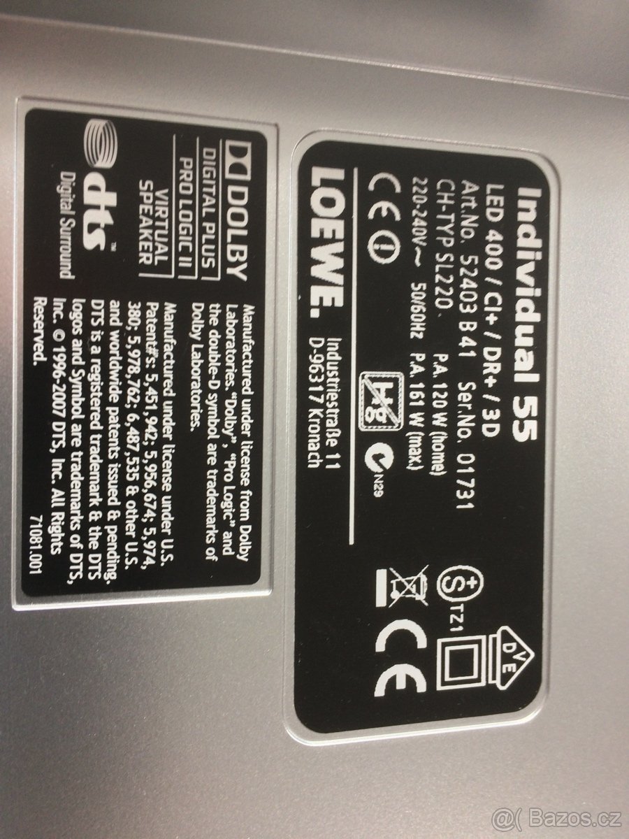 Loewe Individual 55 Alu silver slim frame - 5