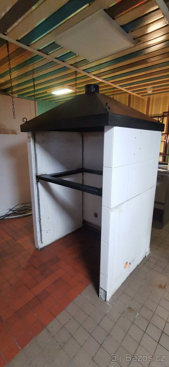 Podstavec, stůl, box a digestoř pro Pizza pec Redfox - 5