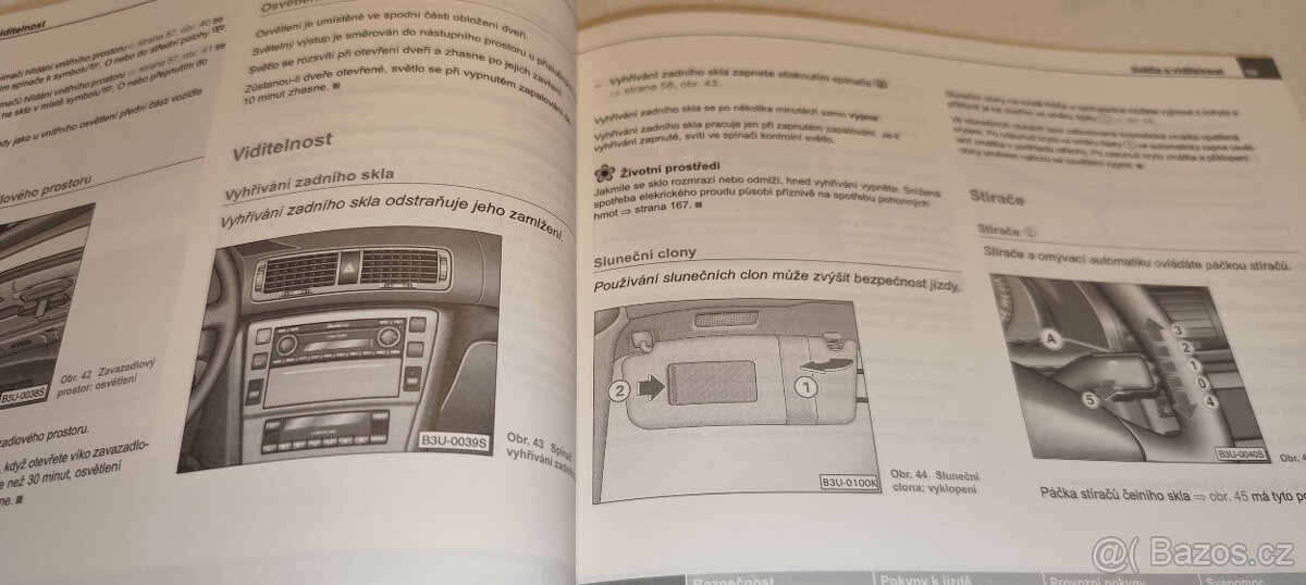 Škoda Superb 1 - příručka - návod k obsluze v češtině - 5