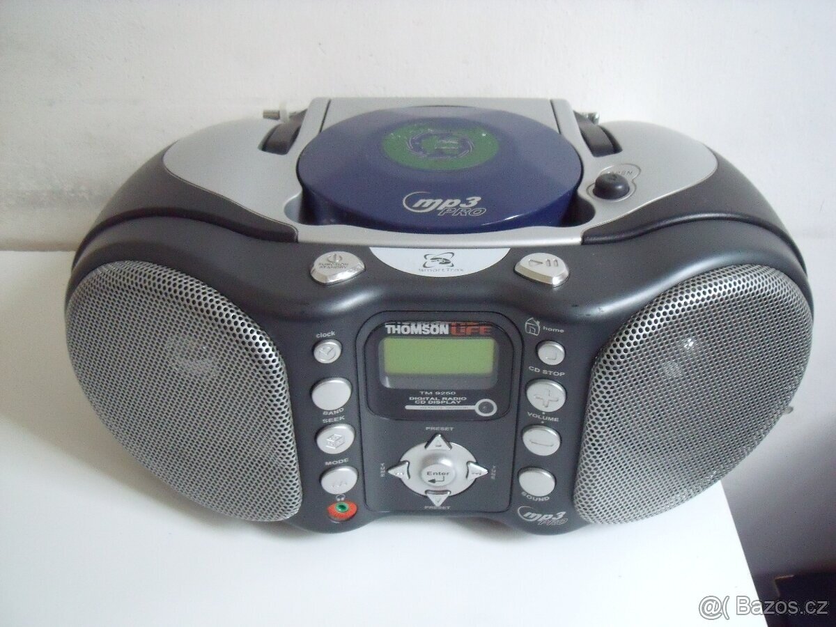 Rádiomagnetofon s CD THOMSON, plně funkční - 5