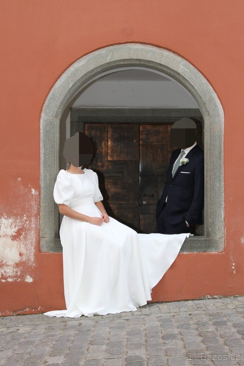 Romantické svatební šaty - 5