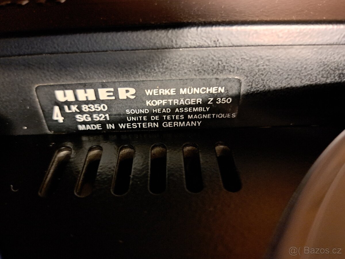 Kotoučový magnetofon UHER Variocord SG-521 funkční - 5