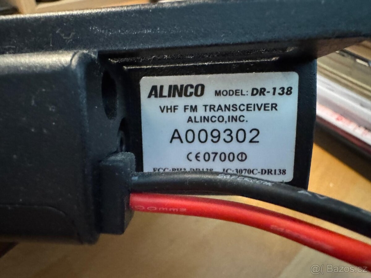 Alinco DR - 138, mobilní radiostanice - 5