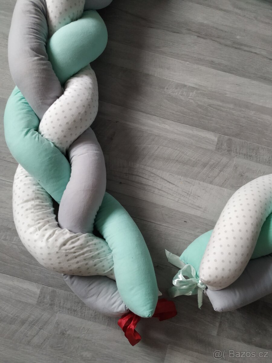 Pletený mantinel - 2m - 5