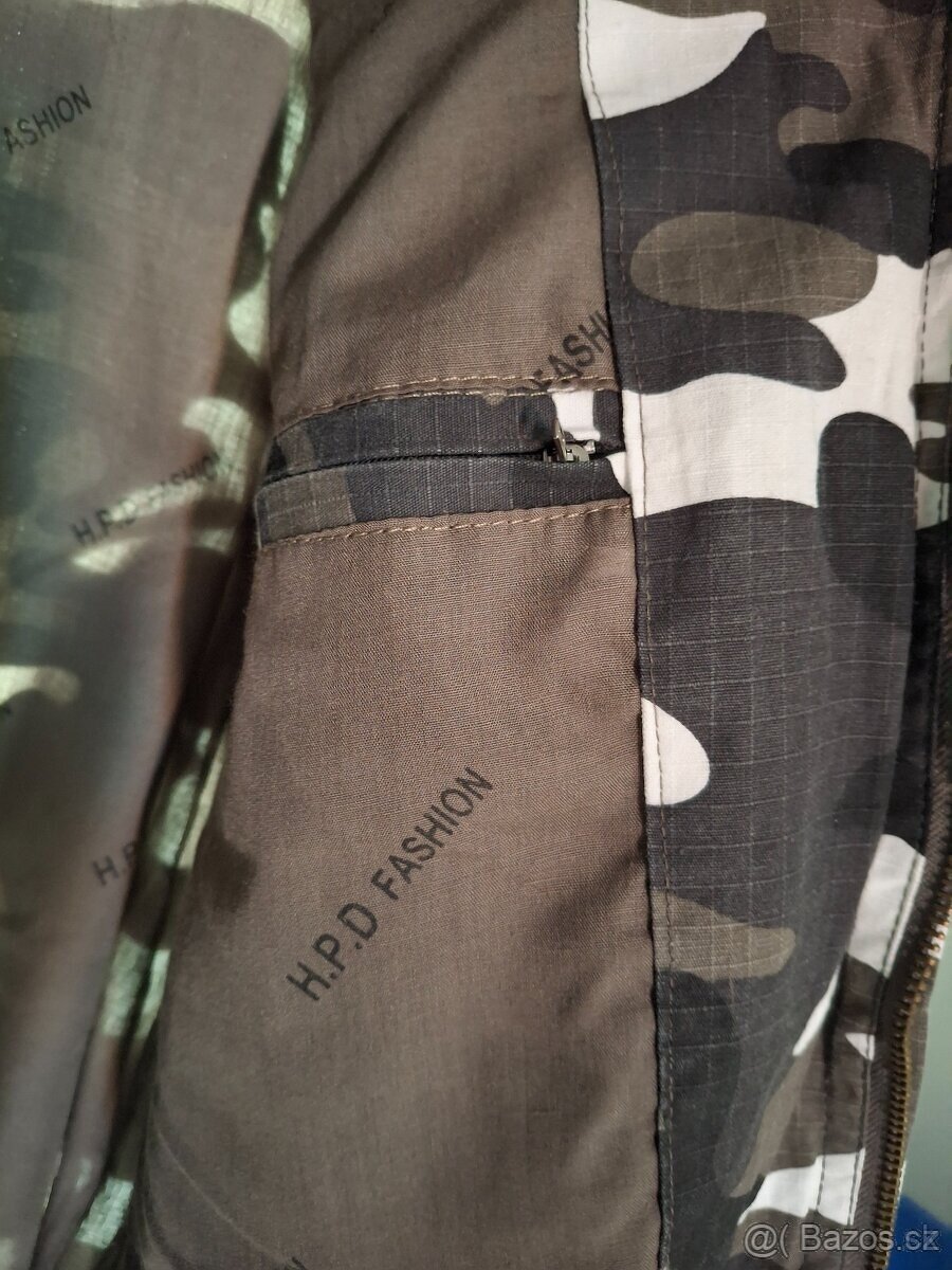 Maskáčová bunda veľ. M - 5