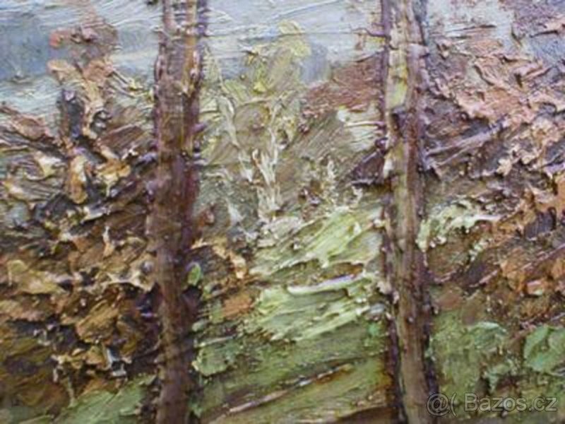 OBRAZ "KRAJINA" - OLEJ NA PLÁTNĚ - 5