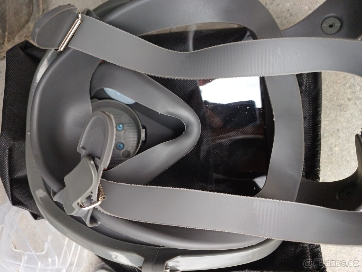 celoobličejová ochranná maska + filtry A1 - 5